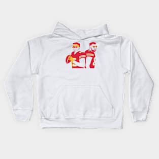 Mahomes Kelce Glasses Kids Hoodie